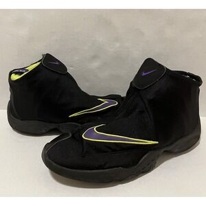 2013 NIKE AIR ZOOM FLIGHT 98 THE GLOVE 616772 003 PURPLE LAKERS MAX FORCE- SZ 12